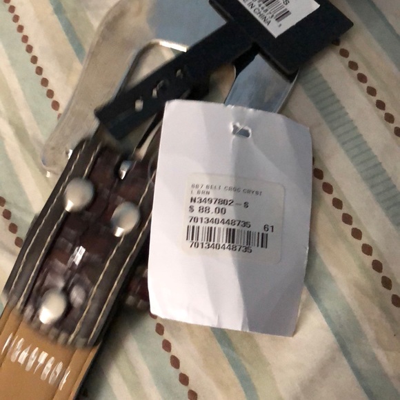 Brown everyday wear flashy belt - Picture 3 of 7